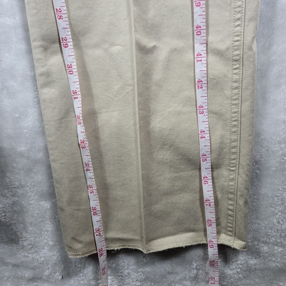 Orvis Signature Cargo Pants Mens 38 Unhemmed Hamilton Gentlemen Khaki NWT - Picture 9 of 10